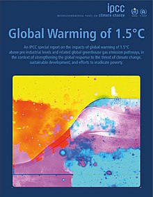 Cover page of the IPCC SR15